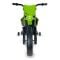 Motocicleta electrica, tip cross, Injusa, cu roti ajutatoare, 12V, Kawasaki KX85, Verde