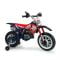 Motocicleta electrica, tip cross, Injusa, cu roti ajutatoare, 6V, Repsol