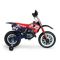 Motocicleta electrica, tip cross, Injusa, cu roti ajutatoare, 6V, Repsol
