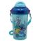 Sticla din plastic cu pai, Disney Stitch, 465 ml
