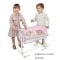 Patut co-sleeper pentru papusi, reglabil pe inaltime, DeCuevas, Sophie, Roz