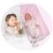 Patut co-sleeper pentru papusi, reglabil pe inaltime, DeCuevas, Sophie, Roz