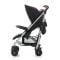 Carucior Knorr Baby Buggy Volkswagen, Negru cu Rosu