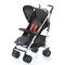Carucior Knorr Baby Buggy Volkswagen, Negru cu Rosu