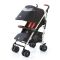 Carucior Knorr Baby Buggy Volkswagen, Negru cu Rosu