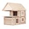 Set de constructie arhitectura, Walachia, Vario Mill, 122 piese mari din lemn
