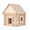 Set de constructie arhitectura, Walachia, Vario Mill, 122 piese mari din lemn