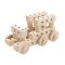 Set Gama Construct Mini, Walachia, Pentru construit masini, animale si alte modele, 44 piese din lemn