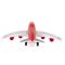 Avion de pasageri cu telecomanda, Suncon, Rosu, 23 cm