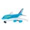 Avion de pasageri cu telecomanda, Suncon, Albastru, 23 cm