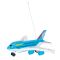 Avion de pasageri cu telecomanda, Suncon, Albastru, 23 cm