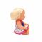 Papusa Nil cu par blond, Dollz n More, cu rucsac si accesorii, 23 cm