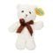 Ursulet de plus cu funda, Puffy Friends, Alb, 20 cm