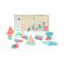 Joc educativ, BS Toys, Caramizi colorate de constructie