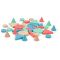 Joc educativ, BS Toys, Caramizi colorate de constructie