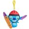 Breloc din plus, surpriza, Disney Stitch, 9 cm
