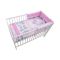 Lenjerie Mykids Teddy Hug Roz, M1, 4 piese, 120x60 cm