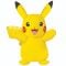Jucarie de plus interactiva, Pokemon, Power Action, Pikachu, 20 cm