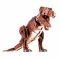 Puzzle 3D reglabil, mierEdu, Tyrannosaurus Rex Deluxe, 171 piese