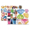Joc puzzle magnetic de arta si asociere, mierEdu, Povesti