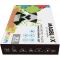 Set de constructie cu piese magnetice, Magblox, Monocrom, 92 piese