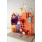 Set magnetic de constructie, Magblox, Magbrix, 66 piese translucide