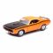 Masina metalica, New Ray, Plymouth Cuda, Portocaliu, 1:25