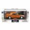 Masina metalica, New Ray, Plymouth Cuda, Portocaliu, 1:25