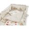 Lenjerie Mykids Teddy Toys Maro, M2, 4+1 piese, 120x60 cm