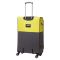 Troler Lamonza Amazonia, Gri cu Galben, 77 x 46 x 31 cm