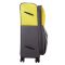 Troler Lamonza Amazonia, Gri cu Galben, 77 x 46 x 31 cm
