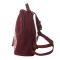 Rucsac dama Lamonza Azalya, Rosu, 30 cm