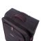 Troler Lamonza Cruise, Gri inchis cu Rosu, 77 x 46 x 31 cm