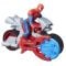Figurina Spiderman si vehicul cu lansator