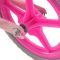 Bicicleta fara pedale pentru copii, Action One, Happy Baby, 12 inch, Roz