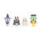Set de joaca cu 4 figurine, Bluey, Halloween