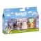 Set de joaca cu 4 figurine, Bluey, Halloween