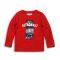 Bluza rosie cu maneca lunga Minoti BTEE M318H030