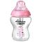 Cana bebe Tomme Tippee Closer to Nature, Roz, 260 ml