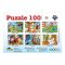 Puzzle Noriel - Capra cu trei iezi, 100 piese