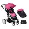 Carucior 2 in 1 Lorelli Premium Luna, Rose & Black