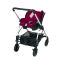 Carucior 3 in 1 Bebe Confort Streety - Raspberry Red