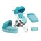 Carucior copii 2 in 1 Lorelli Premium Monza 3 - Aquamarine