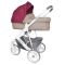 Carucior copii 2 in 1 Lorelli Premium Monza 3 - Beige & Red