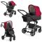 Carucior copii 3 in 1 Hauck Atlantic Plus Trio Set Tango - Rosu