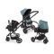 Carucior copii 3 in 1 Kinderkraft Trend - Blue