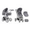 Carucior Lorelli Sistem 2 In 1 Luna Grey