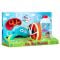 Set lansator baloane de sapun si solutie, Fru Blu, Blaster 2 in 1