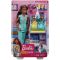 Set de joaca Barbie, Doctor pediatru, GKH24