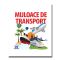 Mijloace de transport, carte pliata